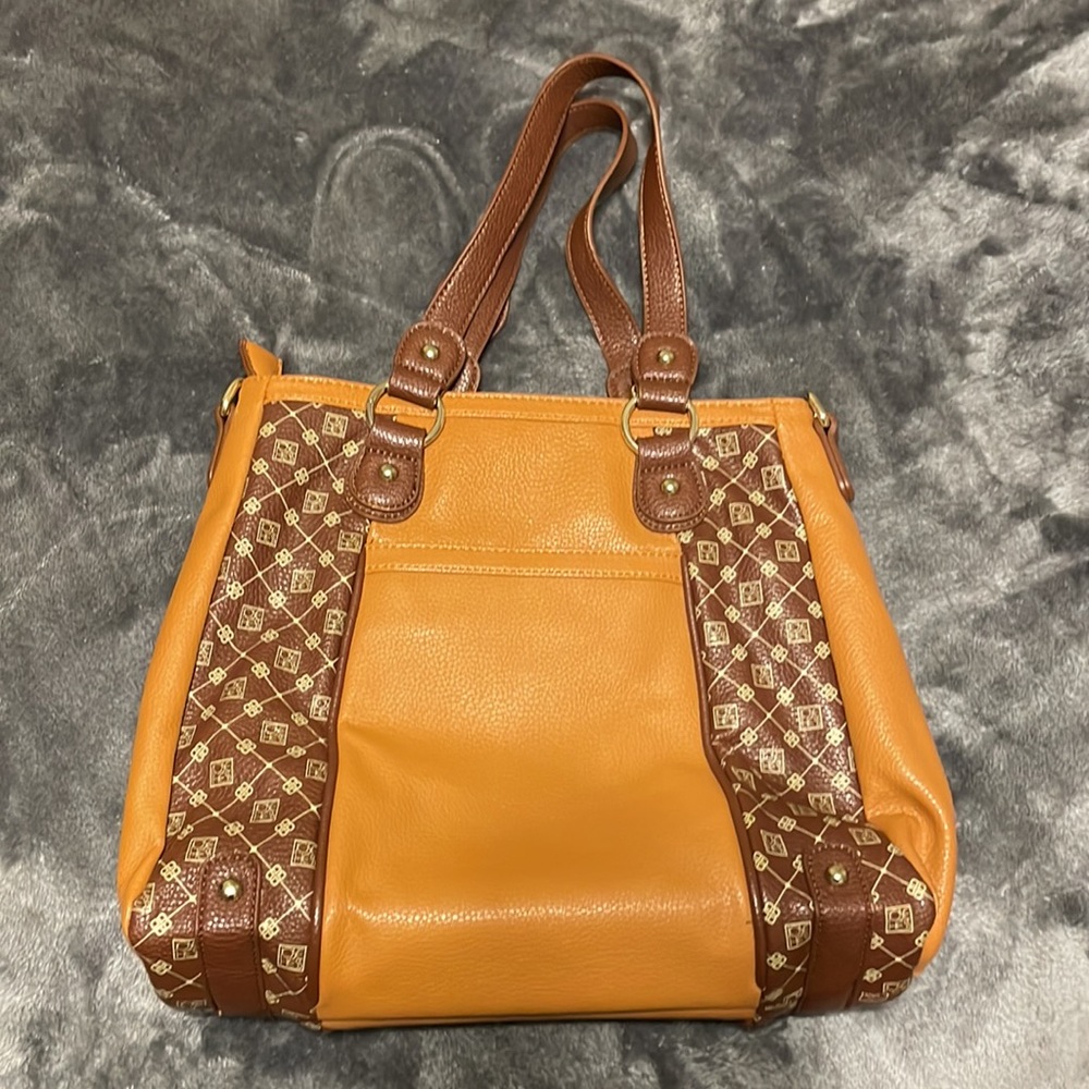 Two Tone Brown Jos Hess Purse View 2